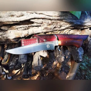 Faca Bowie com guarda em S de 12 polegadas / APOLO CUTELARIA