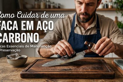 Como Cuidar de uma Faca em Aço Carbono em 8 Passos / APOLO CUTELARIA
